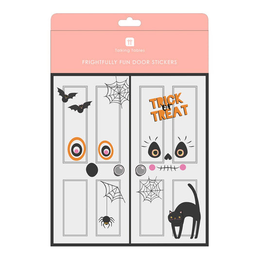 Halloween Reusable Door Stickers - A3 Sheets | 4 Pack |