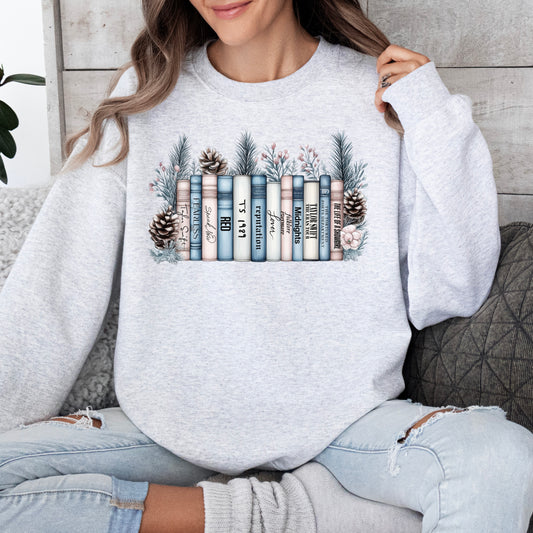 Swiftie Winter Books Christmas sweatshirt