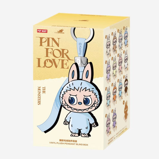 POP MART Labubu Pin for Love series vinyl plush (A-M)