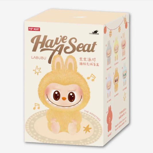 POP MART Labubu Have a Seat series vinyl plush