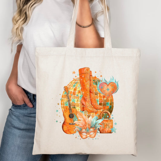 Showgirl icons canvas tote bag